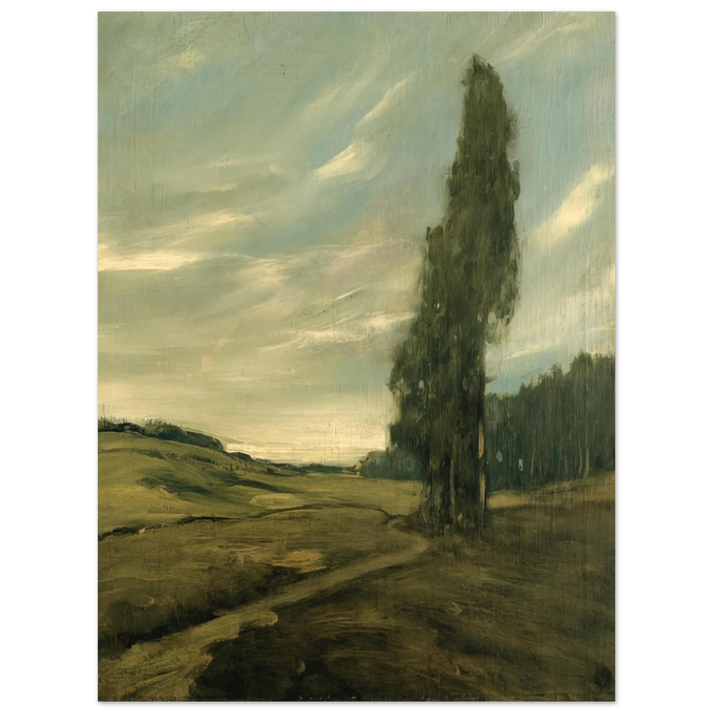 Xavier Martinez - Contra Costa Landscape - Tonalism 75x100 cm / 30x40inches Fine Art Poster