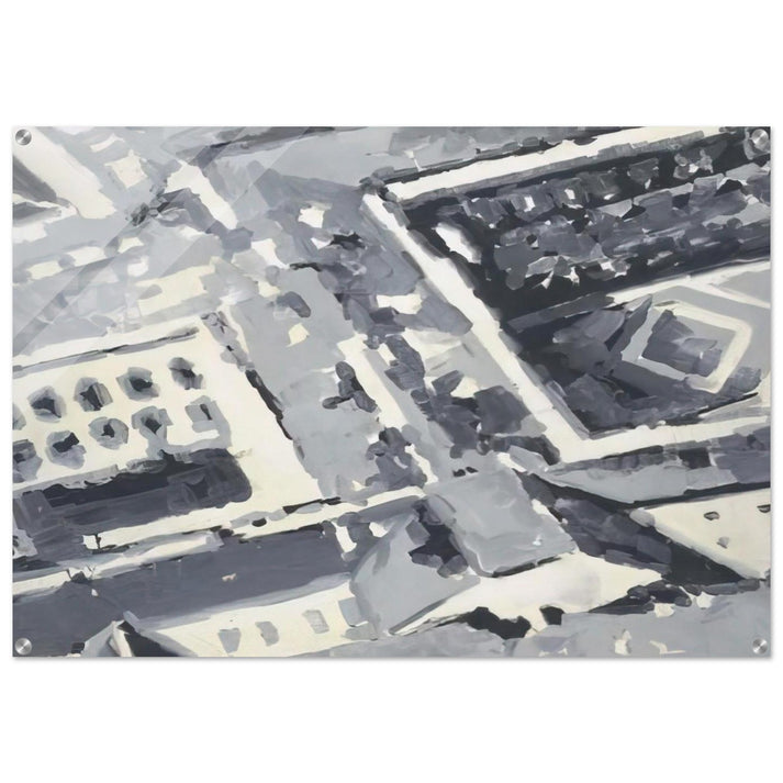 TOWNSCAPE M1 1968 - Gerhard Richter Acrylic Print - 70x100 cm / 28x40″ inches