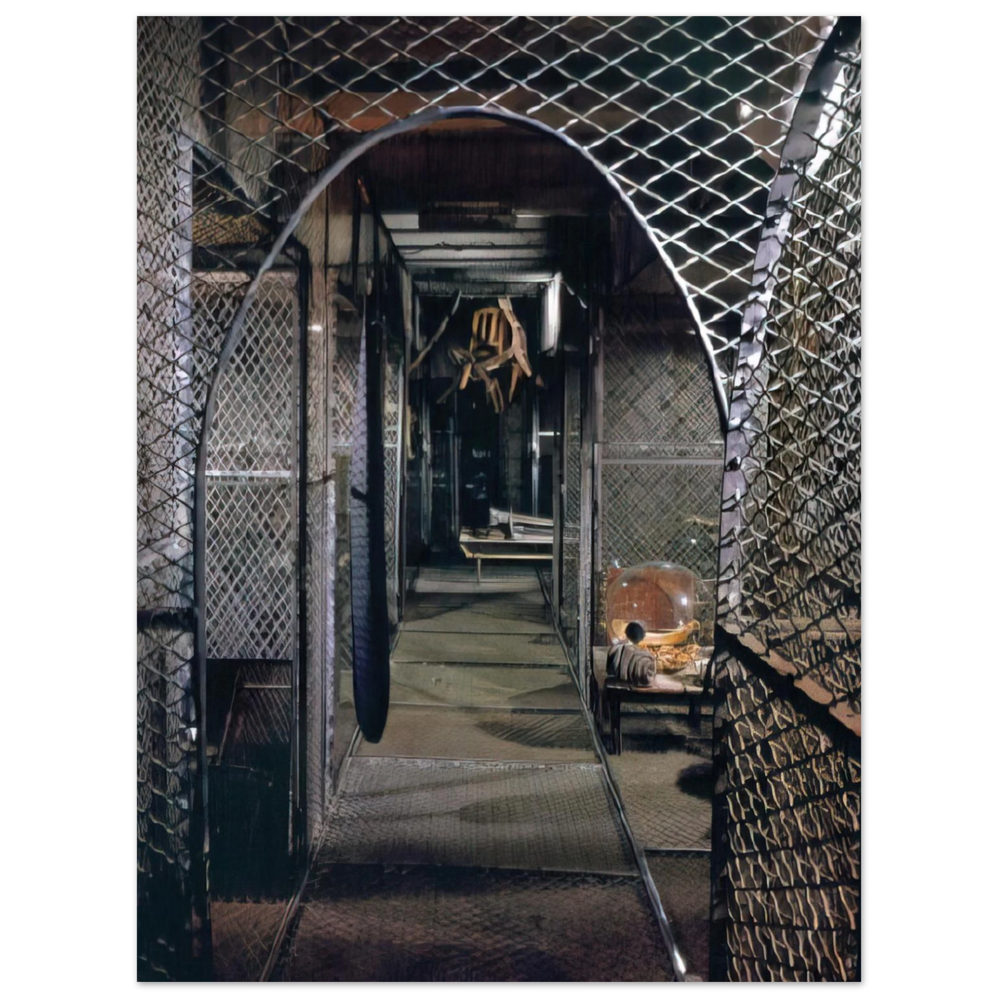 Louise Bourgeois - DANGEROUS PASSAGE 1997 75x100 cm / 30x40inches Fine Art Poster