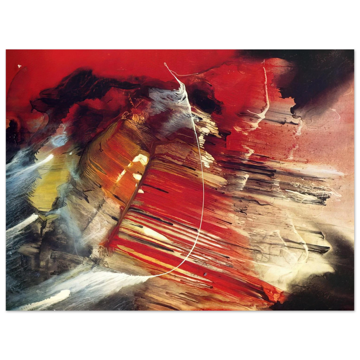 Paul Jenkins - Dakota Ridge 75x100 cm / 30x40inches Fine Art Poster