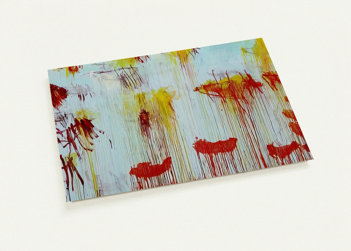 Lepanto, Part XI By Cy Twombly Pack of 10 Post Cards | Cy Twombly Post Cards | A6 (10.5 x 14.8 cm) - 4.1 x 5.8 inches