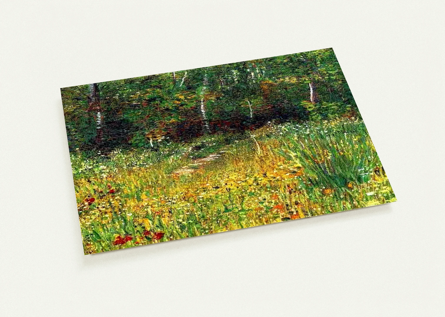 Park at Asnieres in Spring By Vincent van Gogh Pack of 10 Post Cards | Vincent van Gogh Post Cards | A6 (10.5 x 14.8 cm) - 4.1 x 5.8 inches