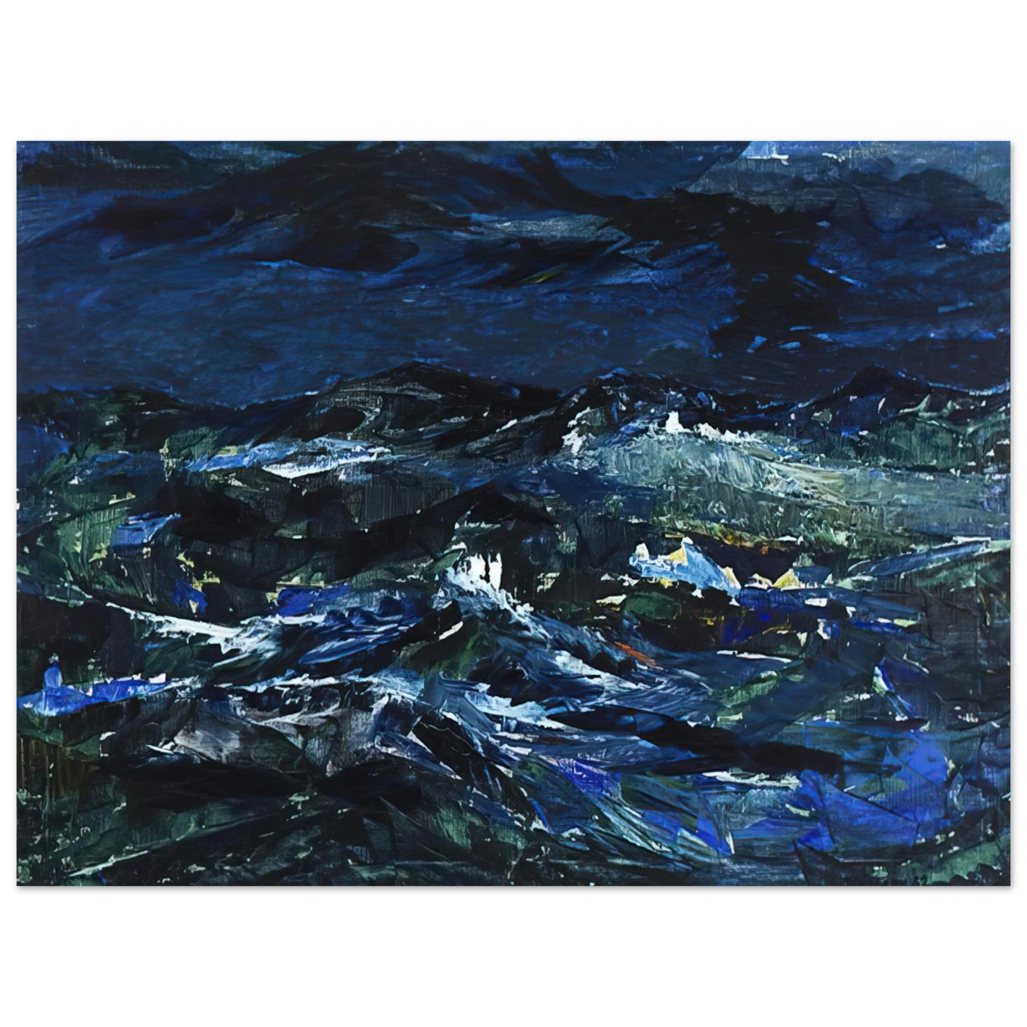 Tove Jansson - Sea - 1962 75x100 cm / 30x40inches Fine Art Poster