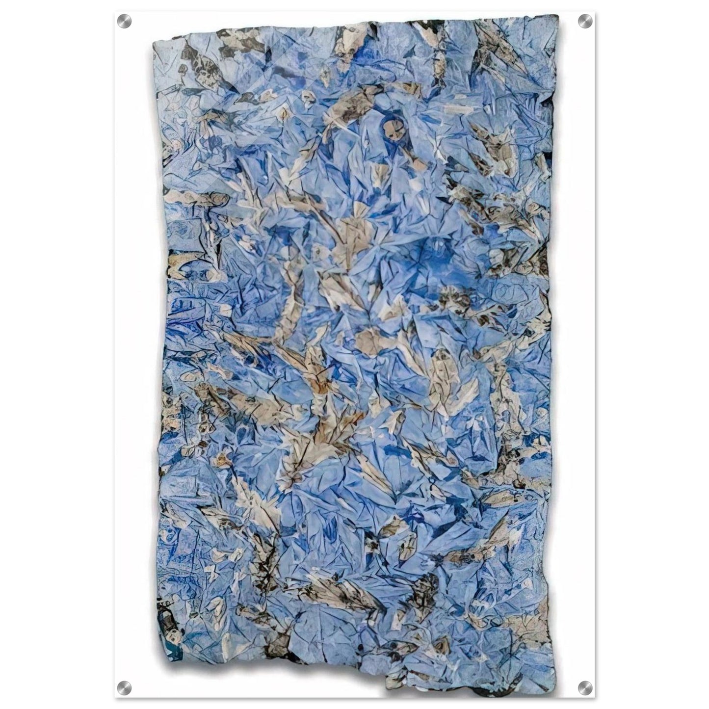 Untitled - 1982 - Simon Hantai Acrylic Print - 70x100 cm / 28x40″ inches | Simon Hantai Wall Art | Simon Hantai Prints