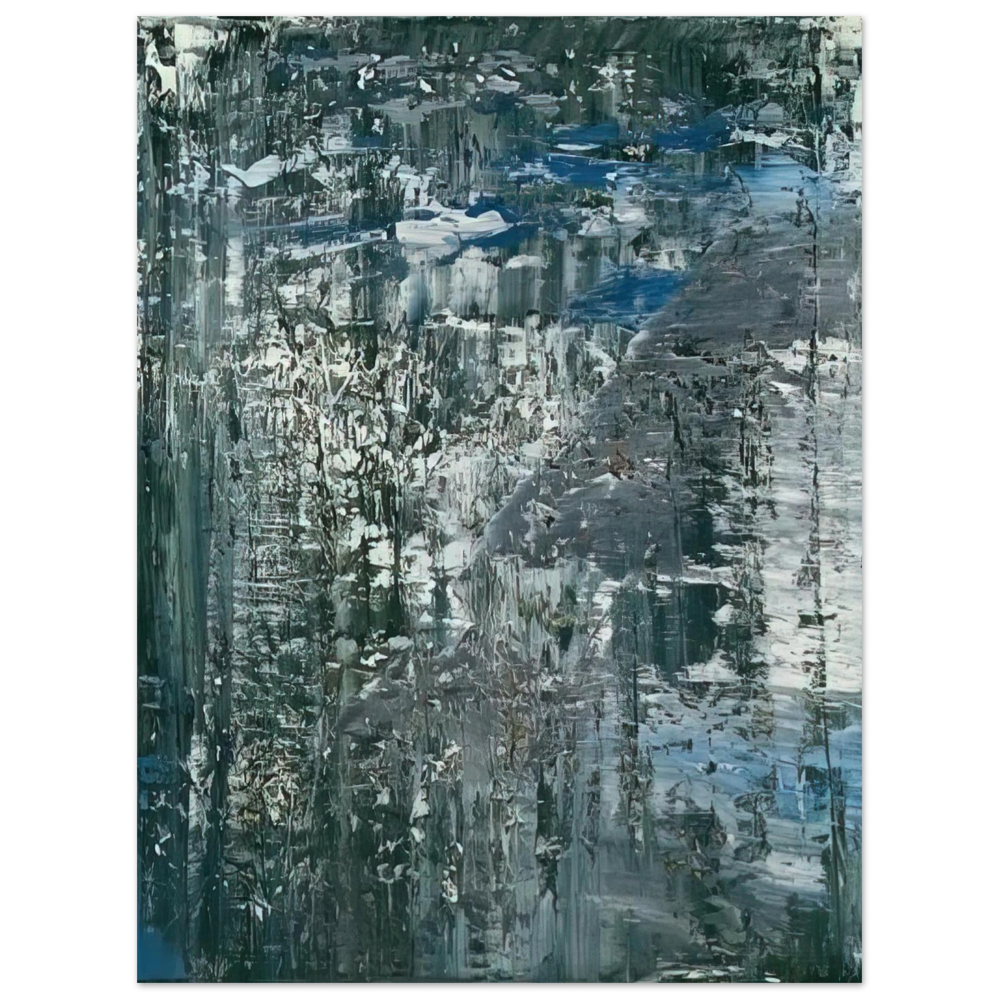 Gerhard Richter - ICE 4 75x100 cm / 30x40inches Fine Art Poster