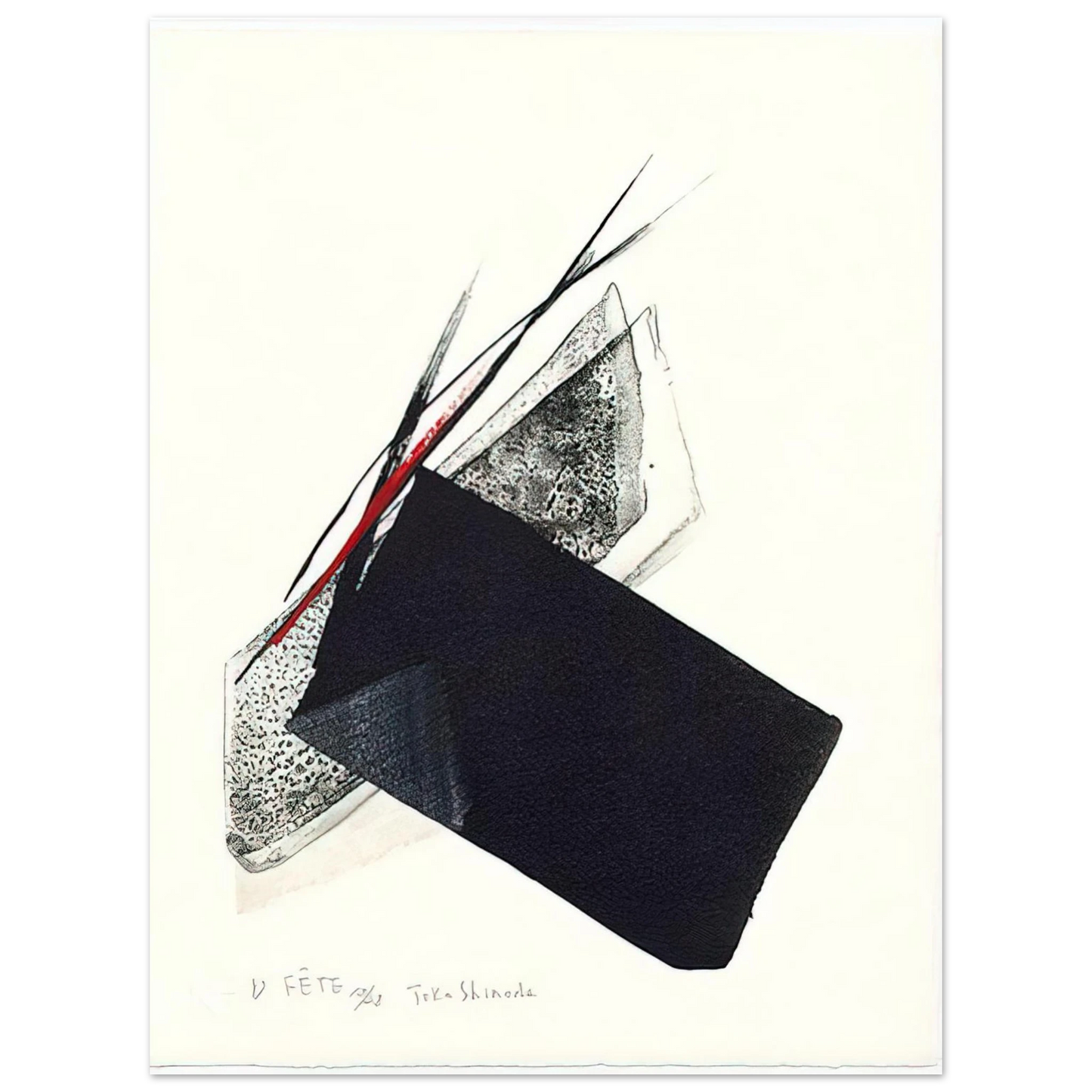 Toko Shinoda - Fête - 1997 75x100 cm / 30x40inches Fine Art Poster