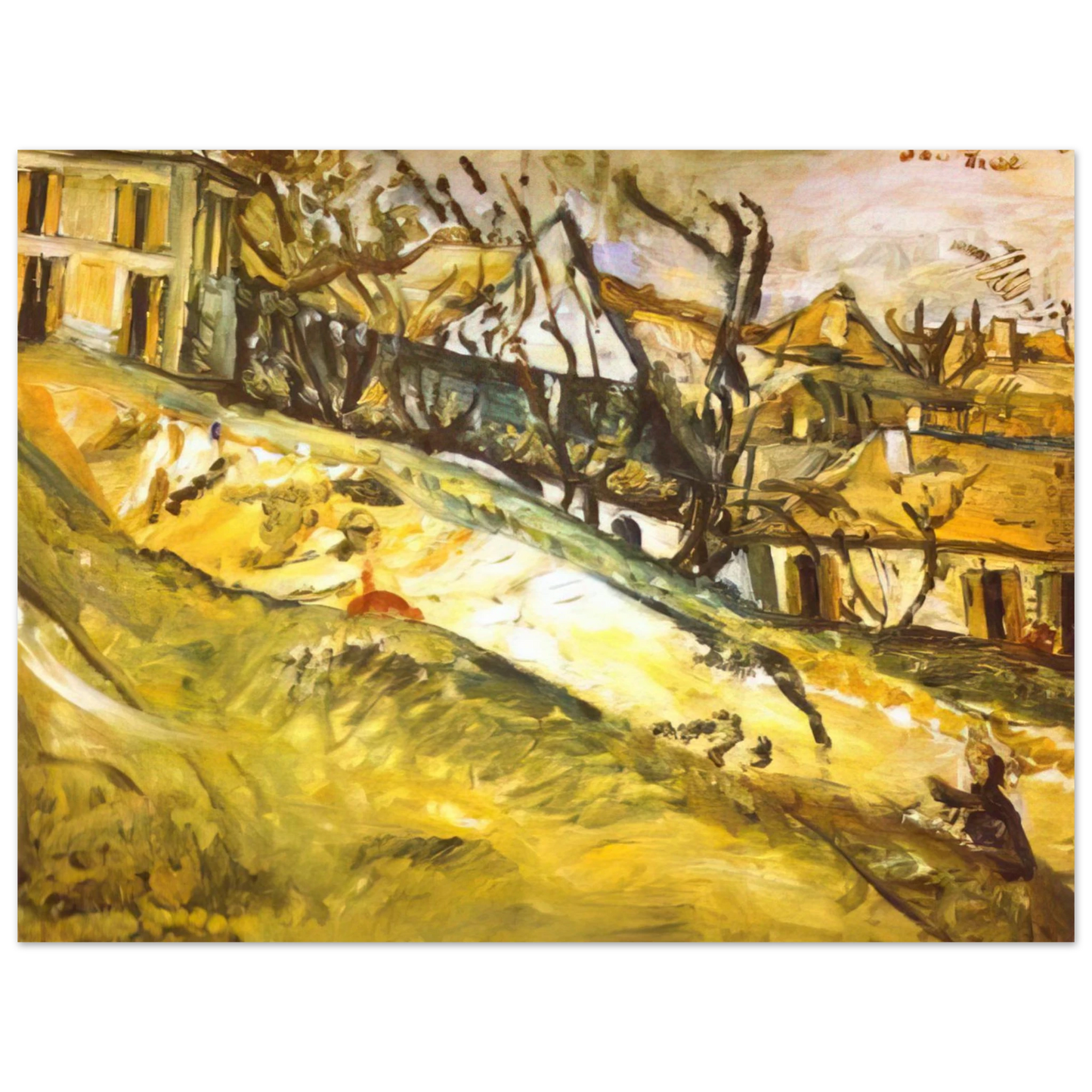 Chaim Soutine - LANDSCAPE 1 75x100 cm / 30x40inches Fine Art Poster