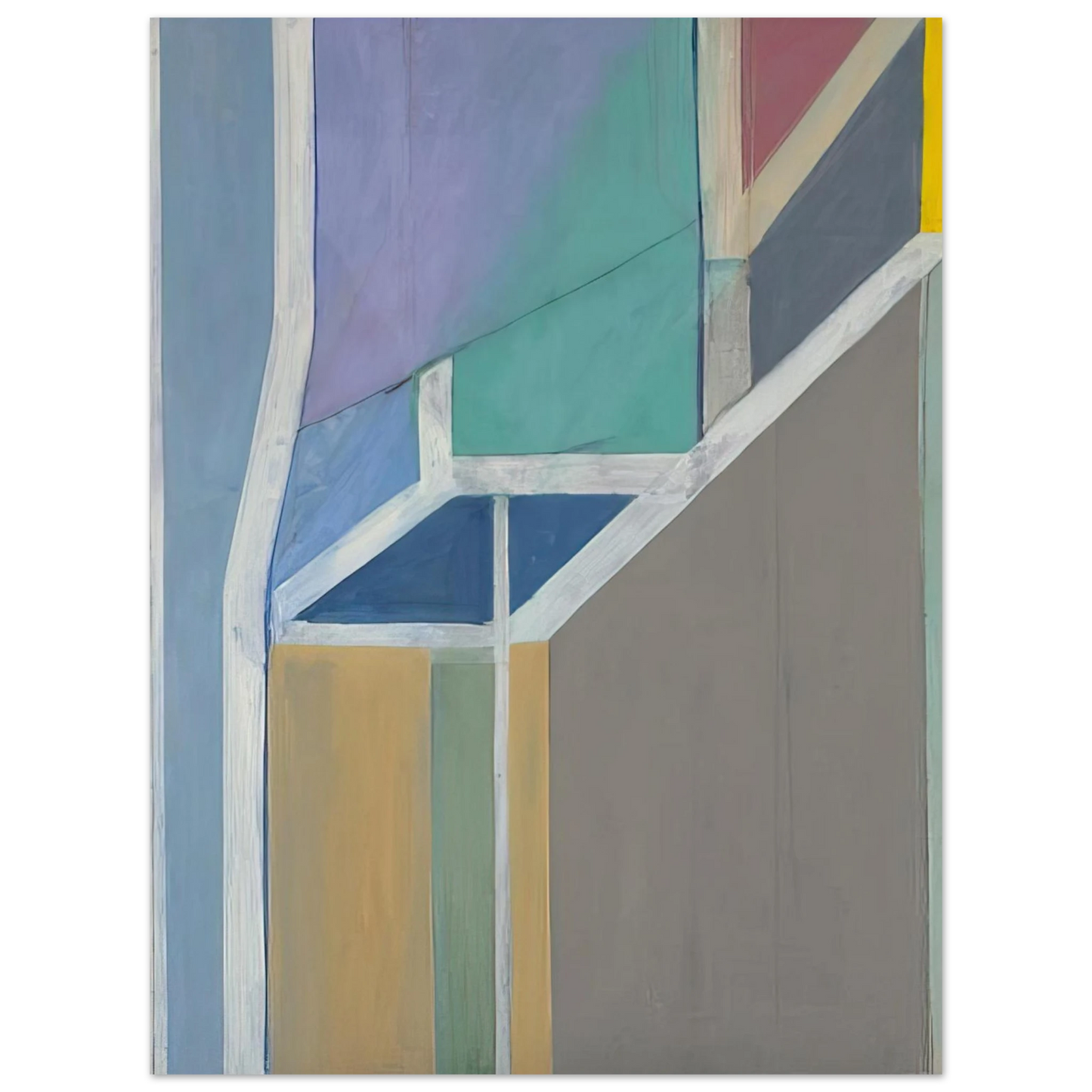 Richard Diebenkorn - Ocean Park #19 75x100 cm / 30x40inches Fine Art Poster