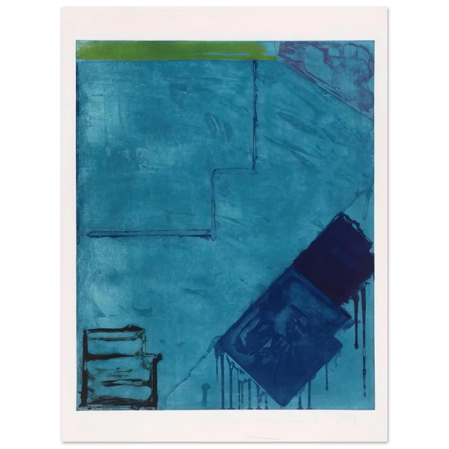 John Hoyland - Rankin - 1979 75x100 cm / 30x40inches Fine Art Poster