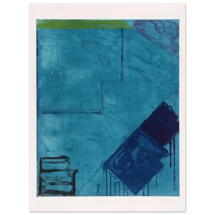 John Hoyland - Rankin - 1979 75x100 cm / 30x40inches Fine Art Poster