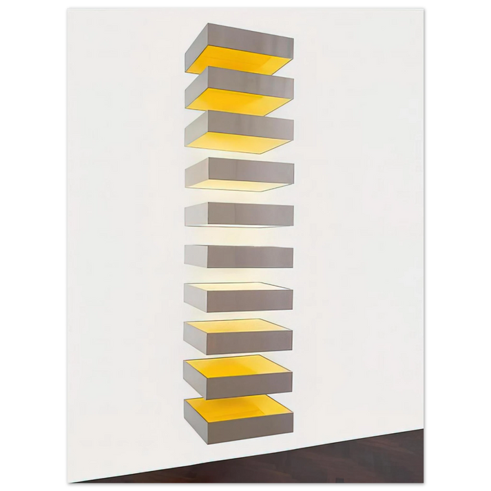 Donald Judd - Untitled Bernstein 80-52 - 1980 75x100 cm / 30x40inches Fine Art Poster