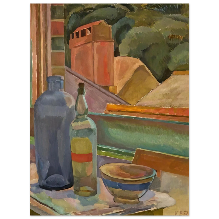 Vanessa Bell - WINDOW STILL LIFE 1915 75x100 cm / 30x40inches Fine Art Poster