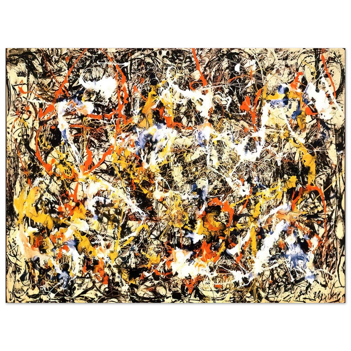 Jackson Pollock - CONVERGENCE 1952 75x100 cm / 30x40inches Fine Art Poster