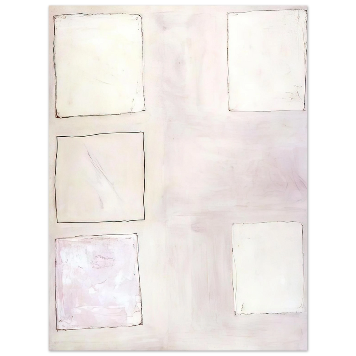 William Scott - Full House - 1963 75x100 cm / 30x40inches Fine Art Poster