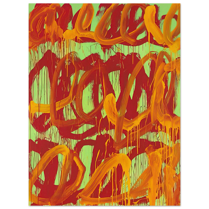 Cy Twombly - Camino Real II 75x100 cm / 30x40inches Fine Art Poster