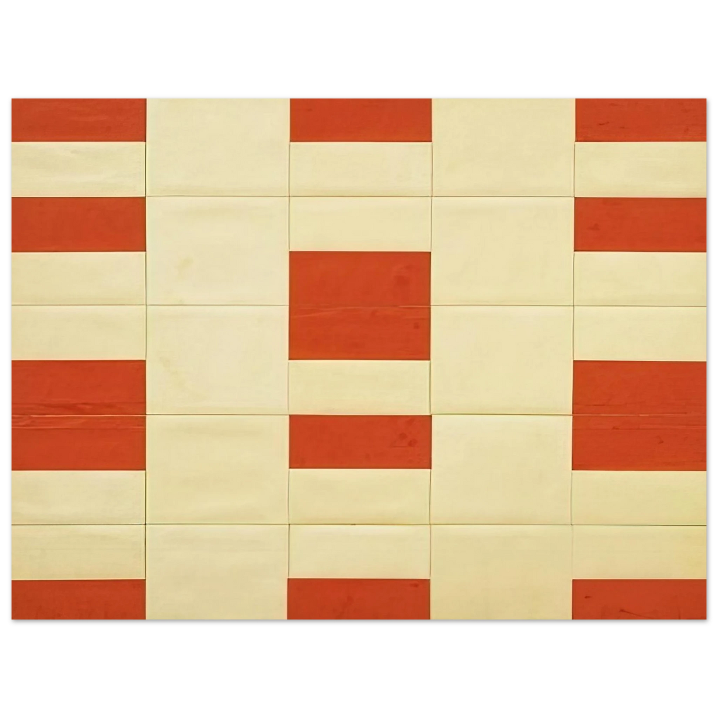 Ellsworth Kelly - Red and White 75x100 cm / 30x40inches Fine Art Poster