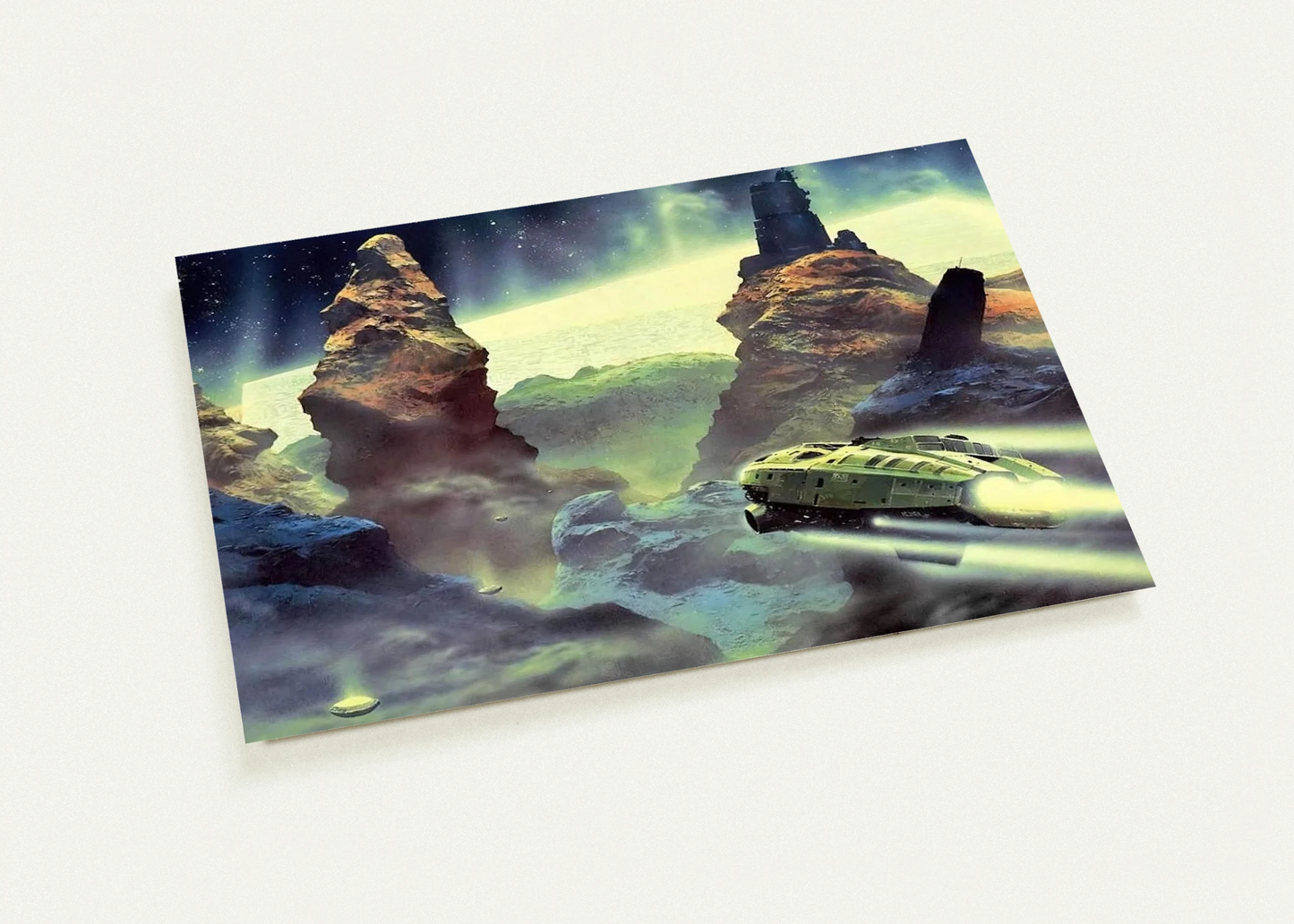 Chris Foss By Chris Foss Pack of 10 Post Cards | Chris Foss Post Cards | A6 (10.5 x 14.8 cm) - 4.1 x 5.8 inches