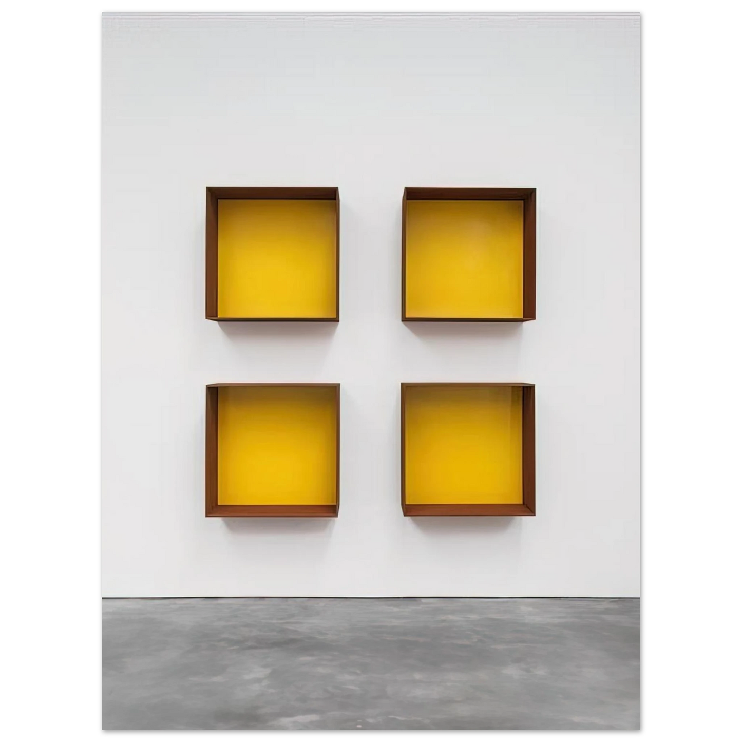 Donald Judd - Untitled JUDDO0243A - 1991 75x100 cm / 30x40inches Fine Art Poster