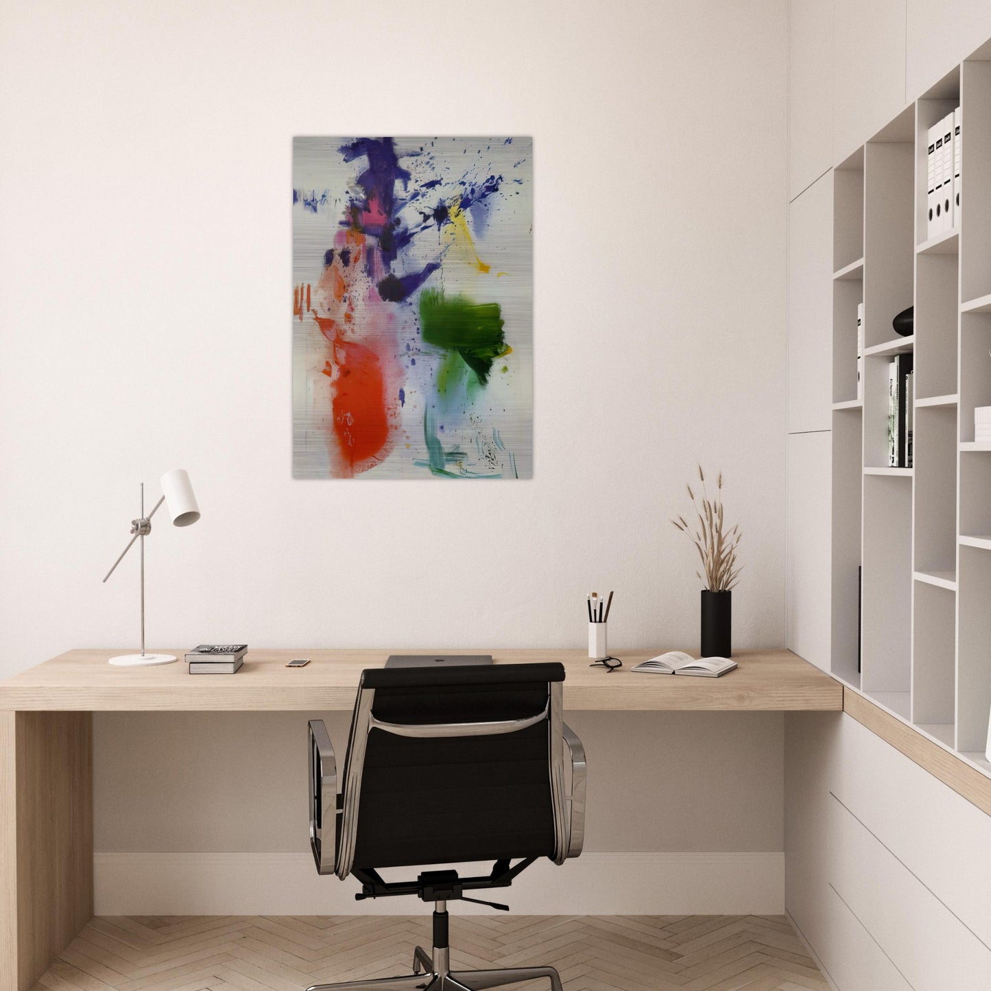 Furioso - Hans Hofmann Brushed Aluminum Print - 70x100 cm / 28x40 inches | Hans Hofmann Aluminum Print | Hans Hofmann Prints