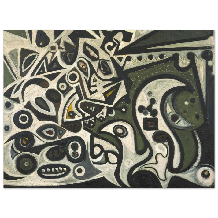 Richard Pousette-Dart - River Metamorphosis 75x100 cm / 30x40inches Fine Art Poster