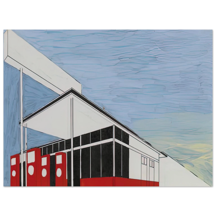 Edward Ruscha - STANDARD STUDY 3 1963 75x100 cm / 30x40inches Fine Art Poster