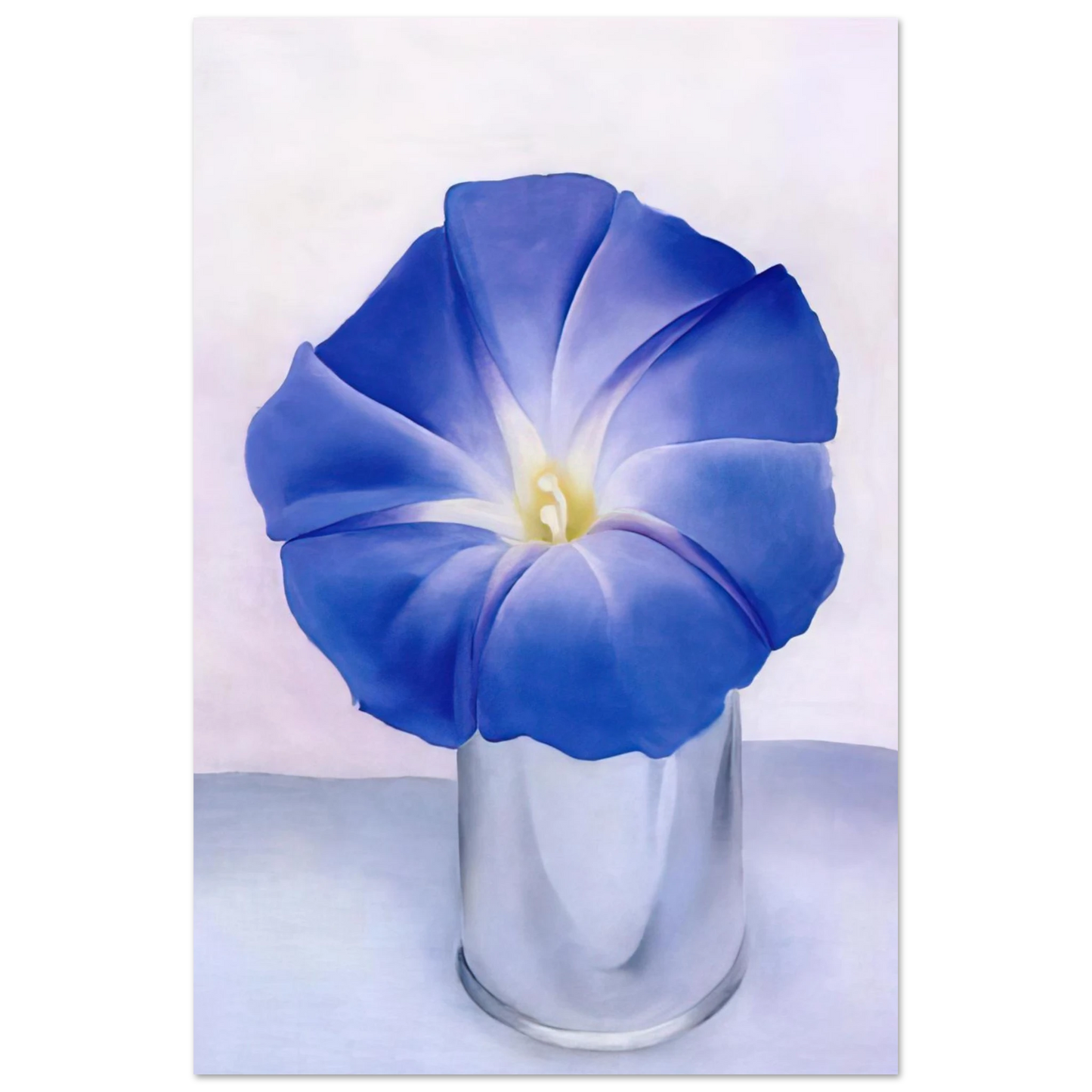 Georgia O'Keeffe - Blue Morning Glory Fine Art Poster