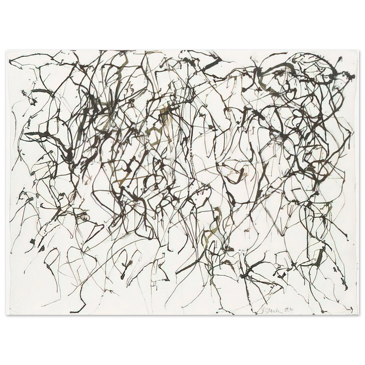 Brice Marden - St. Barts 10 - 1991 75x100 cm / 30x40inches Fine Art Poster