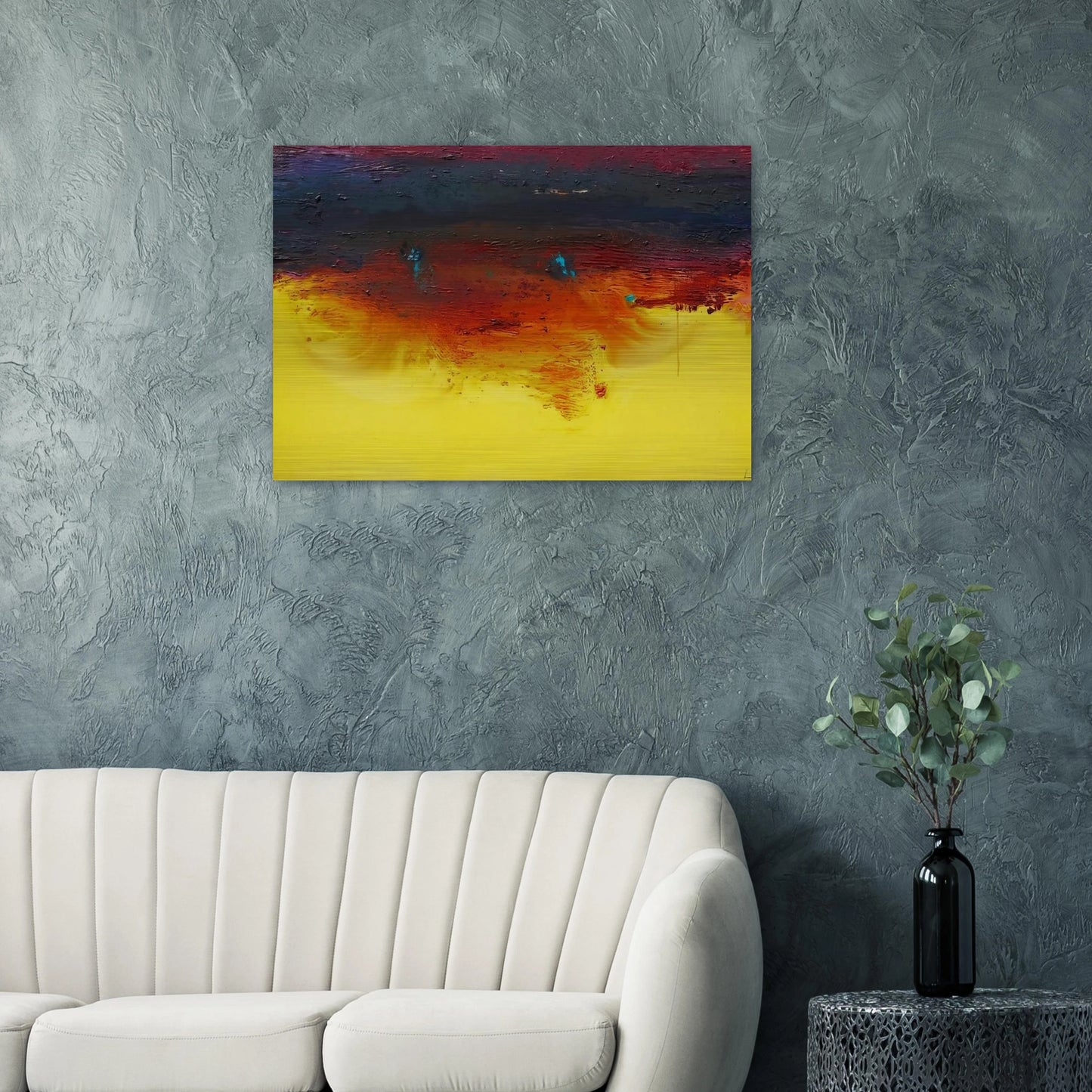 Adirondacks - 1992 - Helen Frankenthaler Brushed Aluminum Print - 70x100 cm / 28x40 inches | Helen Frankenthaler Aluminum Print | Helen Frankenthaler Prints