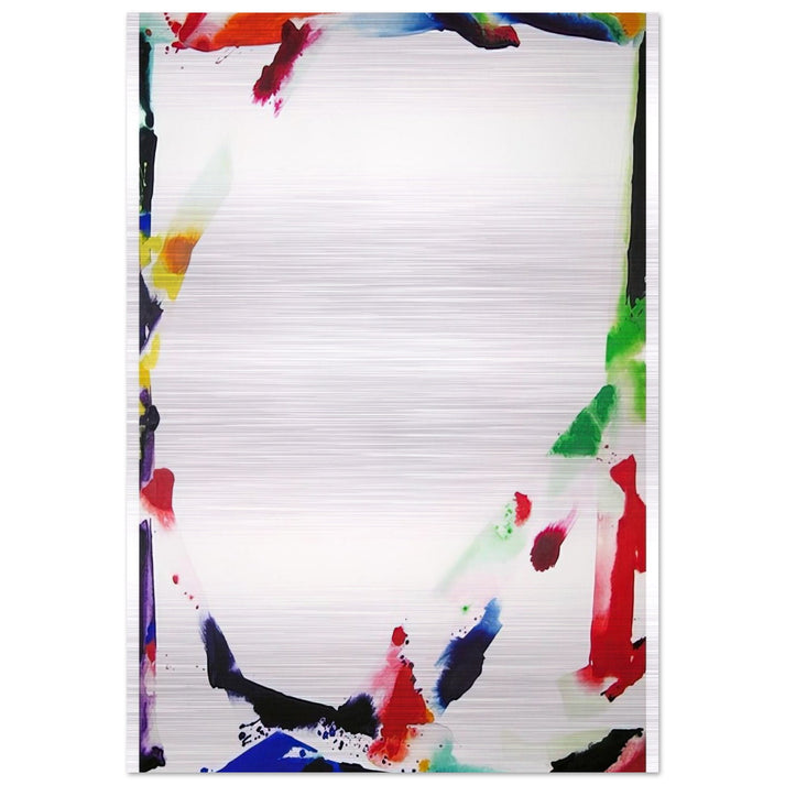Her Blue Surround SFP71-18 - Sam Francis Brushed Aluminum Print - 70x100 cm / 28x40 inches | Sam Francis Aluminum Print | Sam Francis Prints
