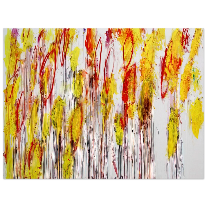 Cy Twombly - Lepanto, Part I 75x100 cm / 30x40inches Fine Art Poster