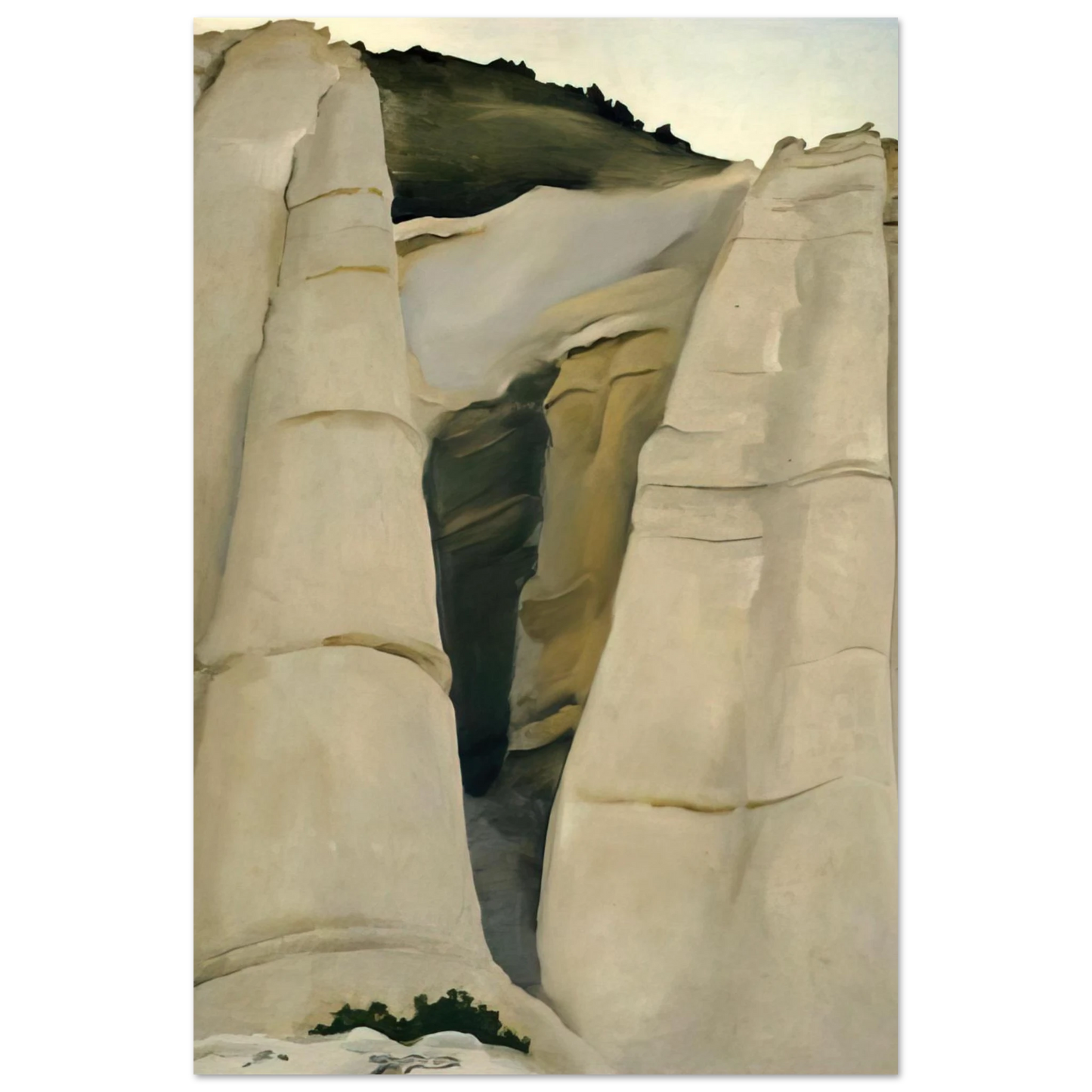 Georgia O'Keeffe - From the White Place Fine Art Poster
