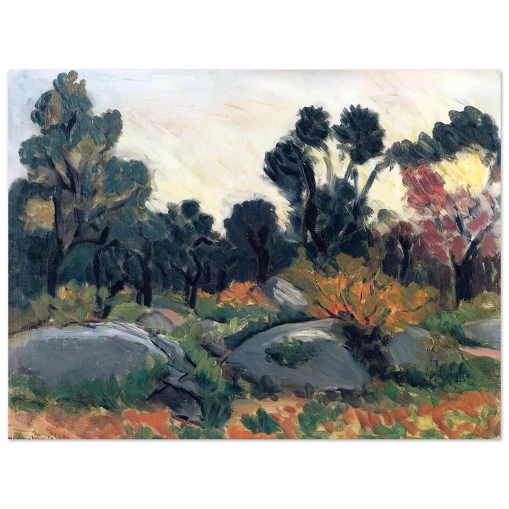 Henri Matisse - LANDSCAPE 3 75x100 cm / 30x40inches Fine Art Poster
