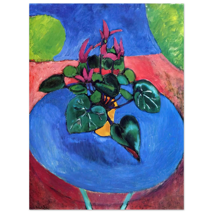 Henri Matisse - CYCLAMEN POURPRE 1912 75x100 cm / 30x40inches Fine Art Poster
