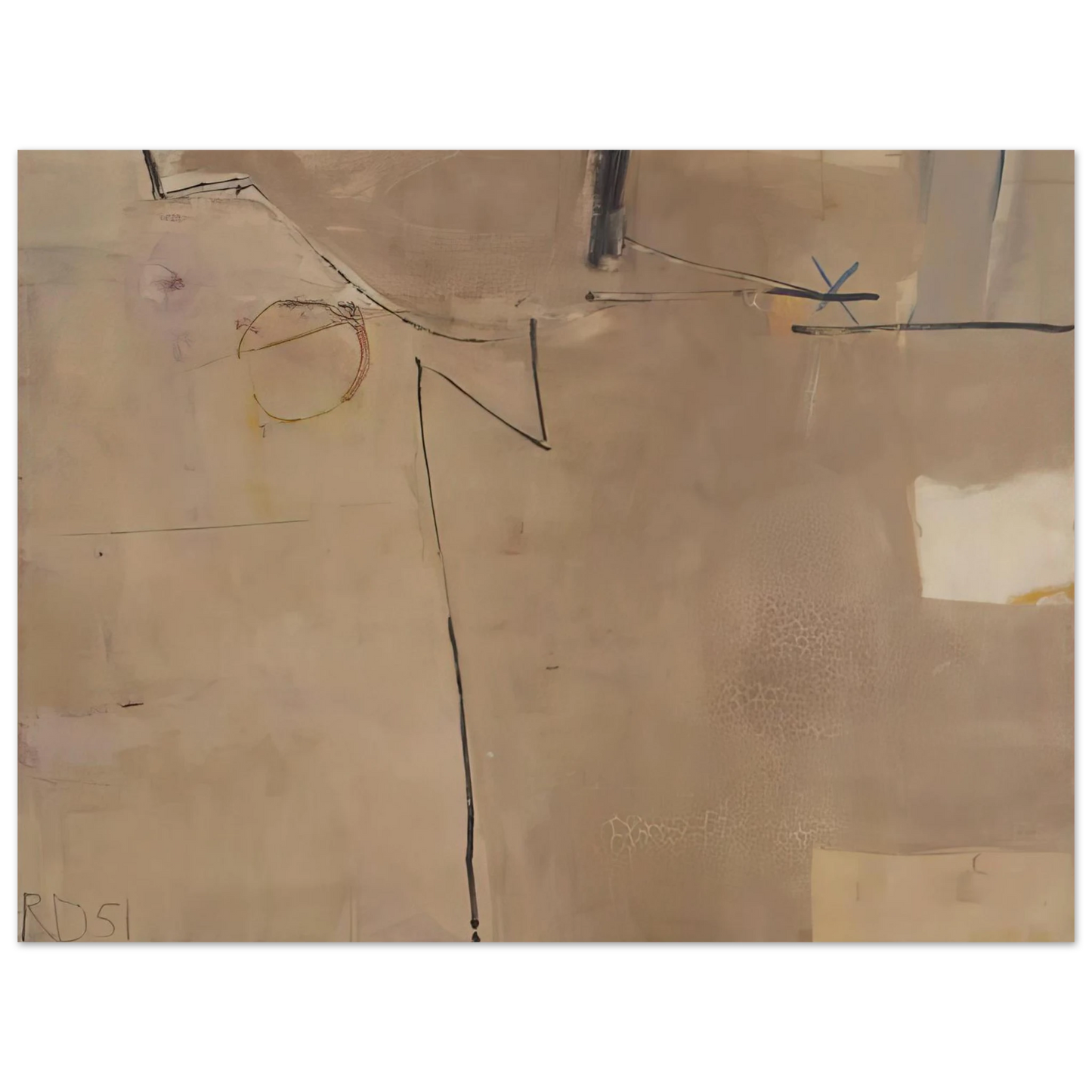 Richard Diebenkorn - #22 Albuquerque 75x100 cm / 30x40inches Fine Art Poster