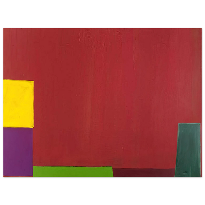 John Hoyland - 18.6.65 - 1965 75x100 cm / 30x40inches Fine Art Poster