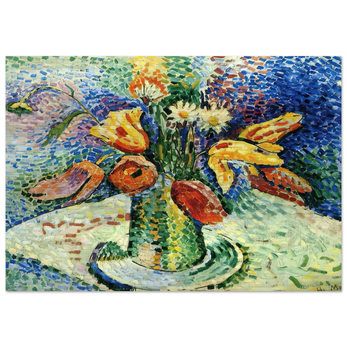 STILL LIFE 10 - Henri Matisse Brushed Aluminum Print - 70x100 cm / 28x40 inches | Henri Matisse Aluminum Print | Henri Matisse Prints
