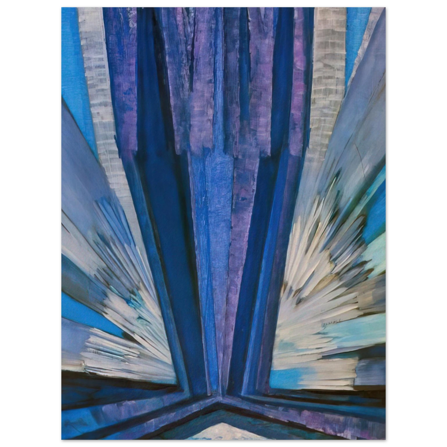 Frantisek Kupka - Blue 75x100 cm / 30x40inches Fine Art Poster