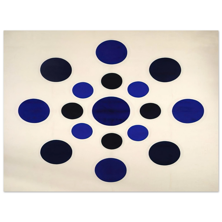 Thomas Downing - On Blue - 1963 75x100 cm / 30x40inches Fine Art Poster