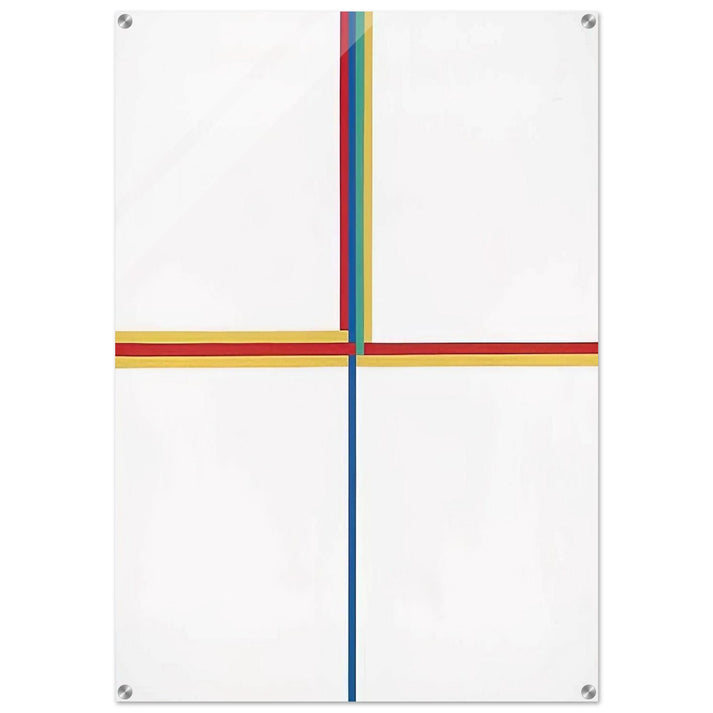 1234 in weiss - 1969 - Max Bill Acrylic Print - 70x100 cm / 28x40″ inches | Max Bill Wall Art | Max Bill Prints