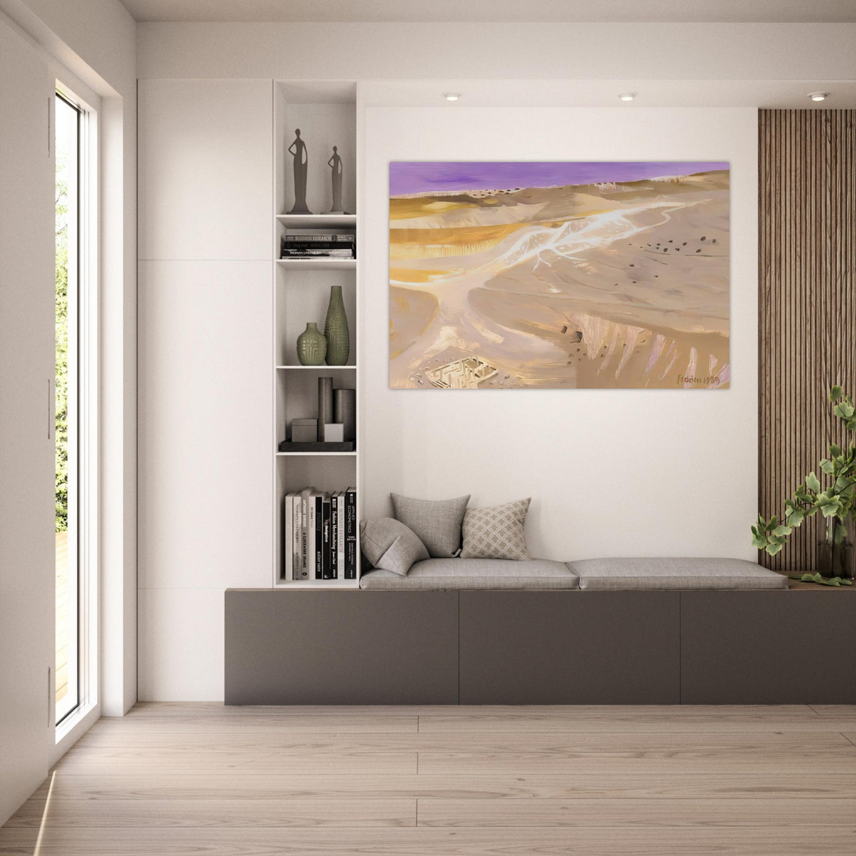 Desert - 1989 - Mary Fedden Art Prints - 100x150 cm / 40x60″ inches | Mary Fedden Poster | Mary Fedden Prints