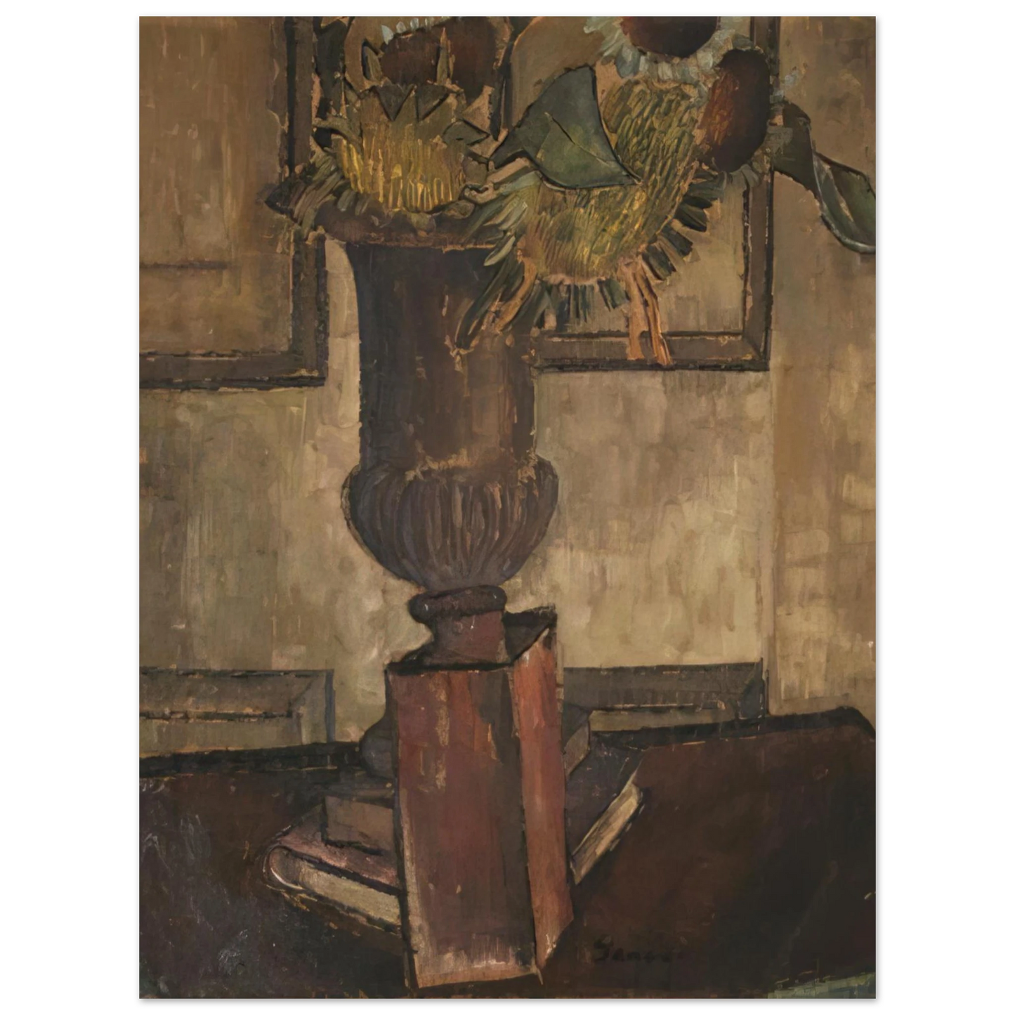 Morris Graves - Sunflower - 1933 75x100 cm / 30x40inches Fine Art Poster