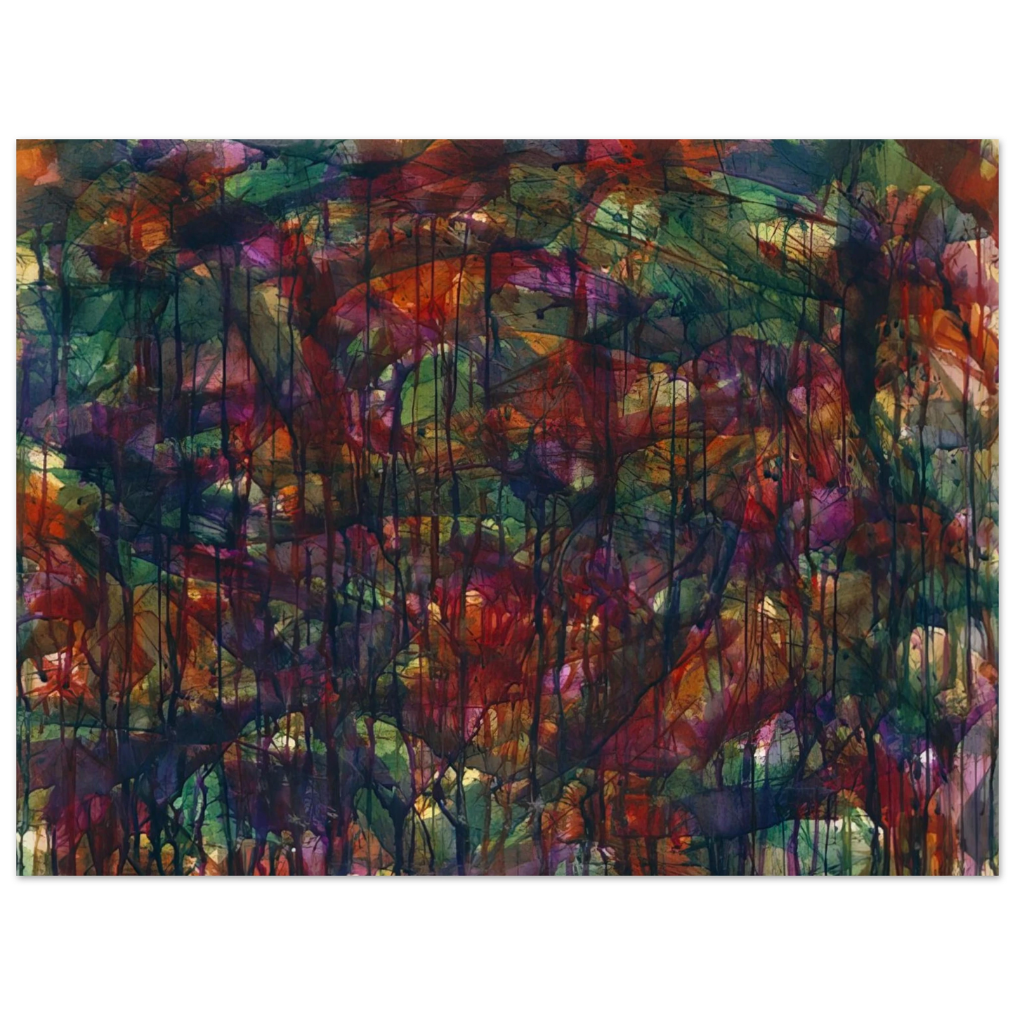 Jimmy Ernst - Untitled - 1957 75x100 cm / 30x40inches Fine Art Poster