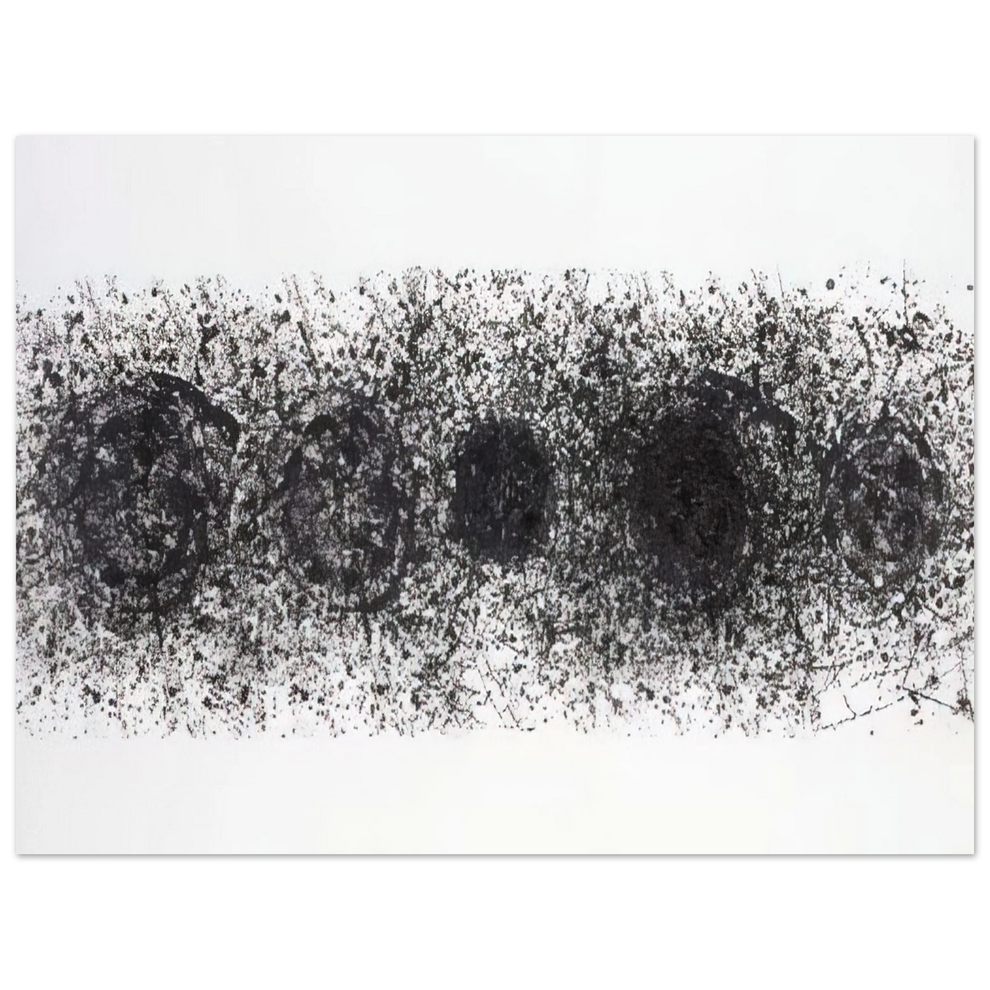 Sam Francis - Straight Line of the Sun L. L187 75x100 cm / 30x40inches Fine Art Poster