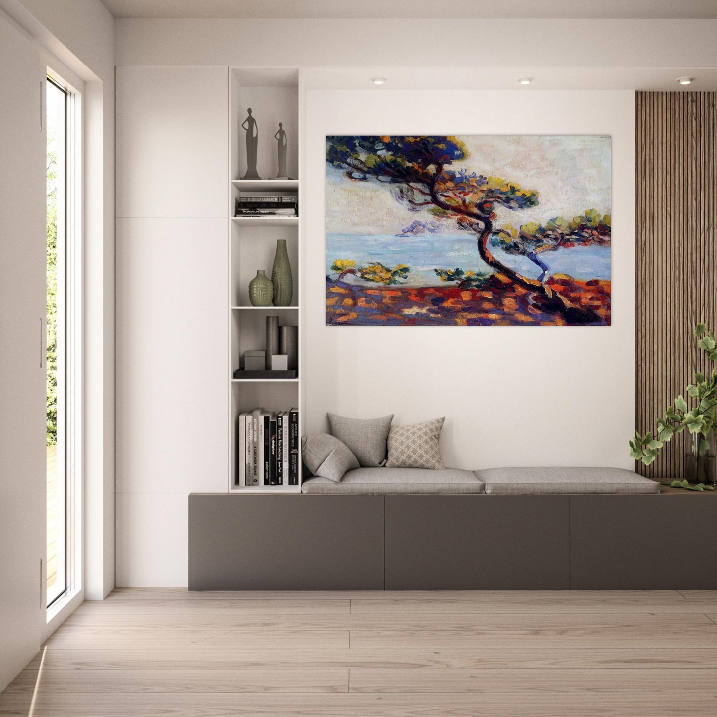 Dans le Midi - 1910 - Armand Guillaumin Art Prints - 100x150 cm / 40x60″ inches | Armand Guillaumin Poster | Armand Guillaumin Prints