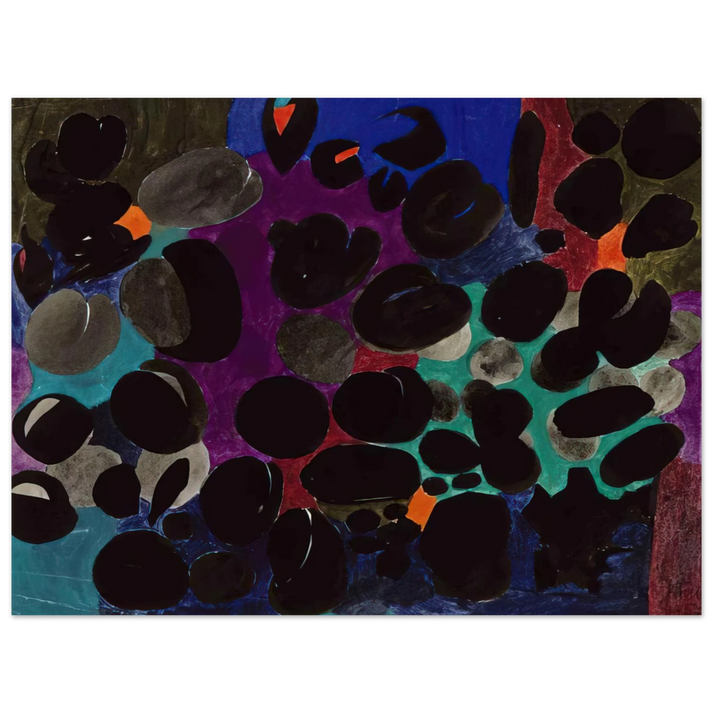 Johannes Itten - Plumen - Abstract Art 75x100 cm / 30x40inches Fine Art Poster