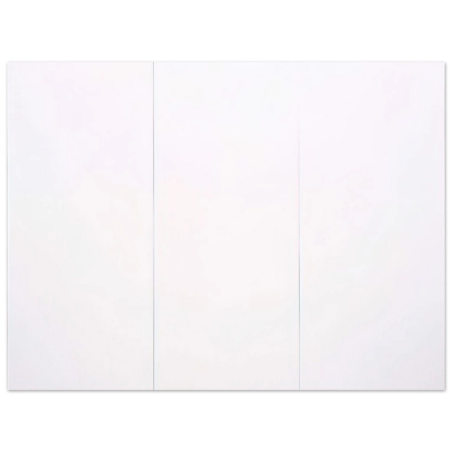 Robert Rauschenberg - WHITE PAINTING THREE PANEL 1951 75x100 cm / 30x40inches Fine Art Poster
