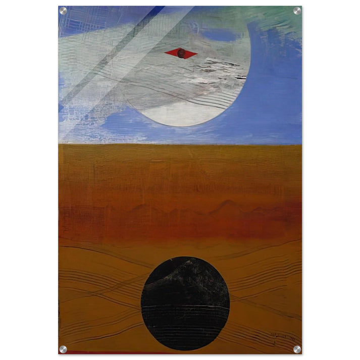Sea and Sun - Max Ernst Acrylic Print - 70x100 cm / 28x40″ inches | Max Ernst Wall Art | Max Ernst Prints