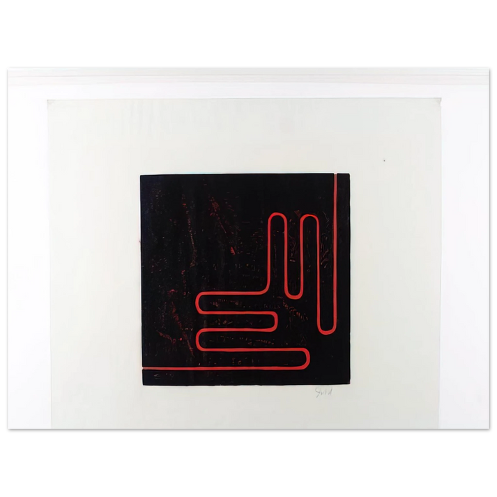 Donald Judd - Untitled Print - 1978 75x100 cm / 30x40inches Fine Art Poster