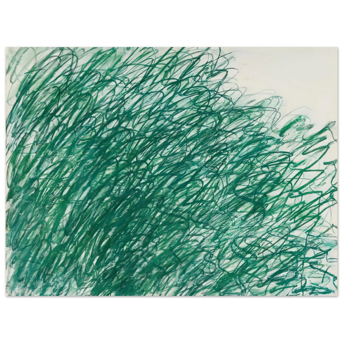 Cy Twombly - Returning from Tonnicoda 75x100 cm / 30x40inches Fine Art Poster