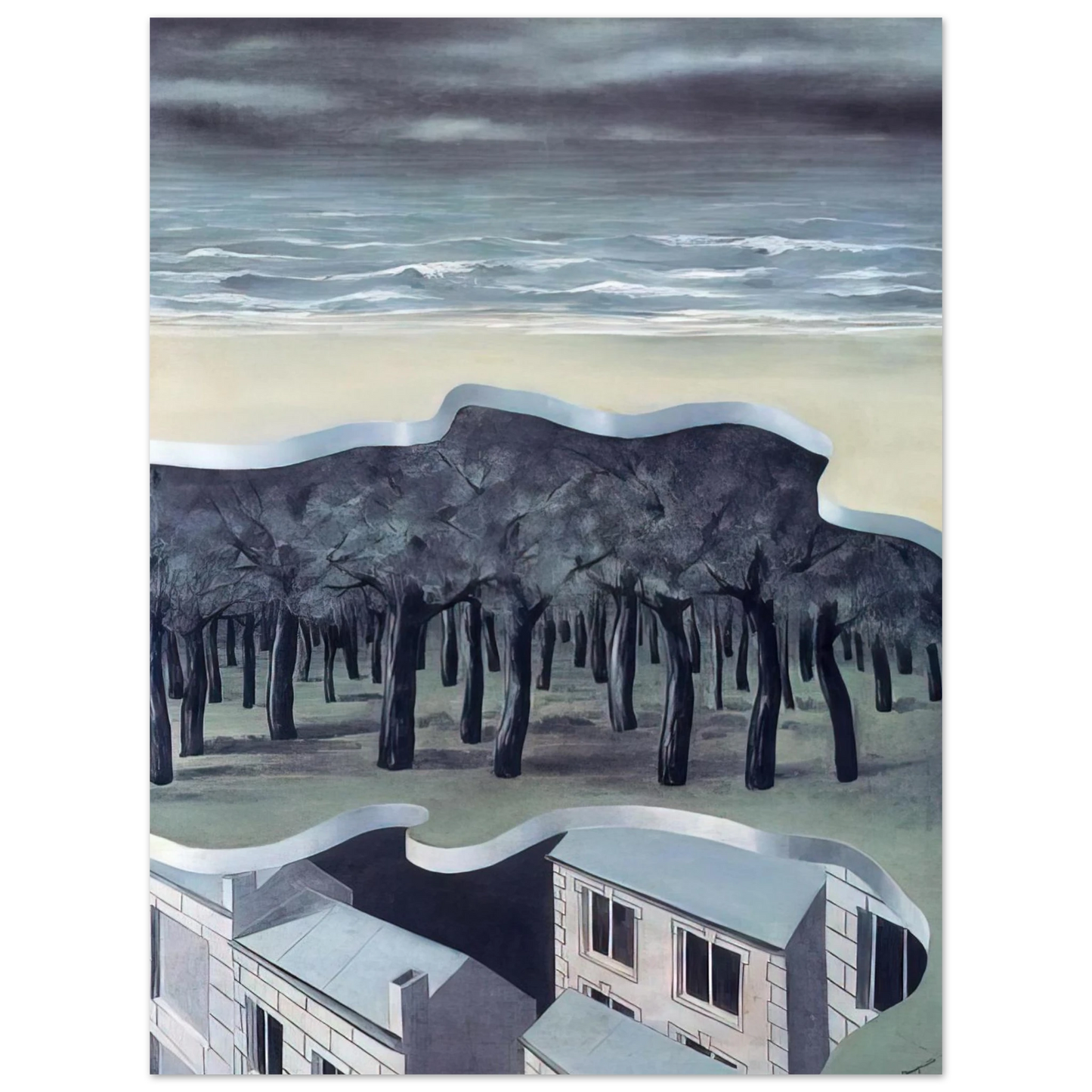 Rene Magritte - POPULAR PANORAMA 1926 75x100 cm / 30x40inches Fine Art Poster